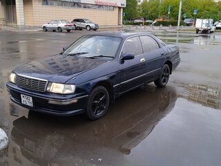 1995 Toyota Crown IX (S140), синий, 360000 рублей, вид 1