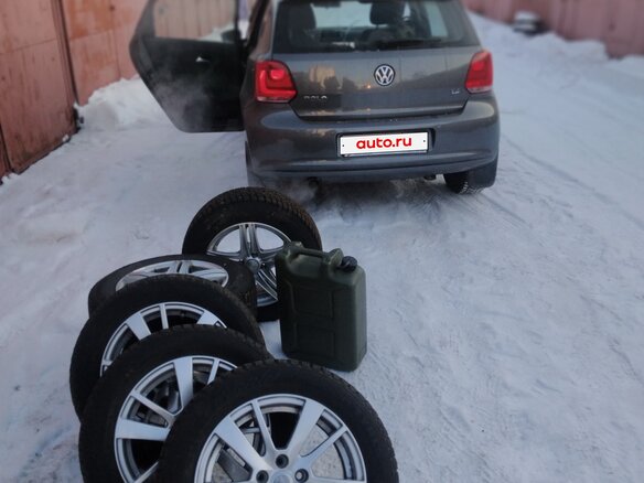 2011 Volkswagen Polo V, серый, 760000 рублей - вид 7