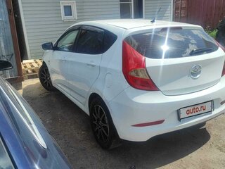2014 Hyundai Solaris I Рестайлинг, белый, 1100000 рублей, вид 4