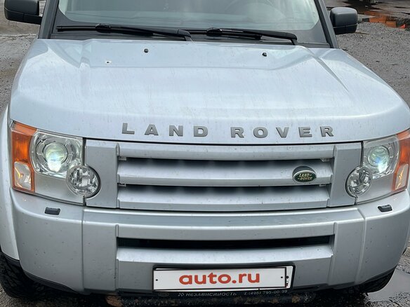 2008 Land Rover Discovery III, серебристый, 1990000 рублей