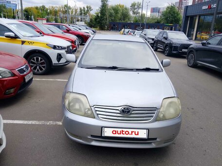 2002 Toyota Corolla IX (E120, E130), серый, 280000 рублей, вид 1
