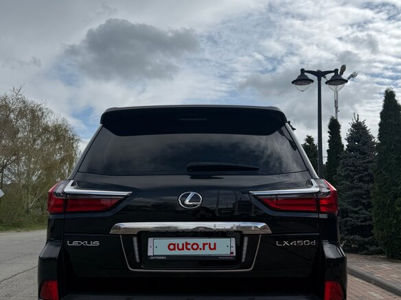 2019 Lexus LX 450d III Рестайлинг 2, чёрный, 8900000 рублей - вид 3