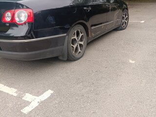 2008 Volkswagen Passat B6, чёрный, 380000 рублей, вид 5