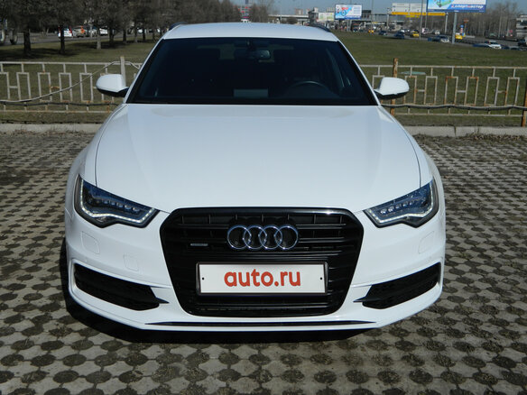 2013 Audi A6 IV (C7), белый