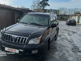 2007 Toyota Land Cruiser Prado 5-speed 120 Series, чёрный, 2700000 рублей, вид 1