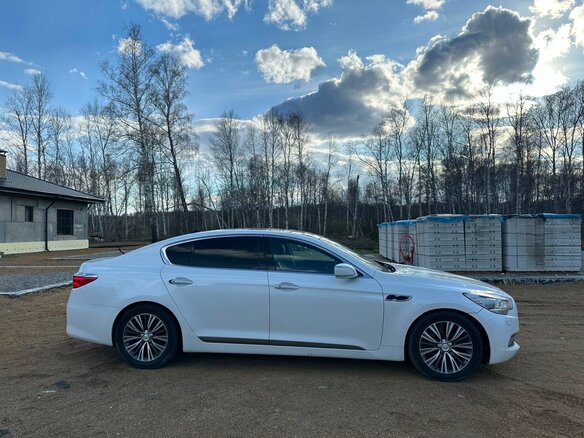 2015 Kia Quoris I Ресталинг 2, белый, 1190000 рублей - вид 3
