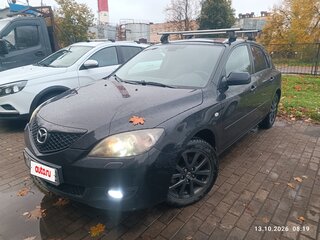 2008 Mazda 3 I (BK) Рестайлинг, чёрный, 550000 рублей, вид 1