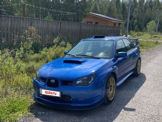 2007 Subaru Impreza WRX STi II Рестайлинг 2, синий, 1900000 рублей, вид 1