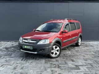 2018 Lada (ВАЗ) Largus Cross I, красный, 970000 рублей, вид 1