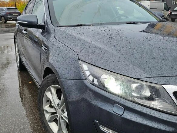 2013 Kia Optima III Рестайлинг, серый, 1200000 рублей - вид 1