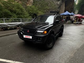 2002 Mitsubishi Montero Sport I, чёрный, 1100000 рублей, вид 5