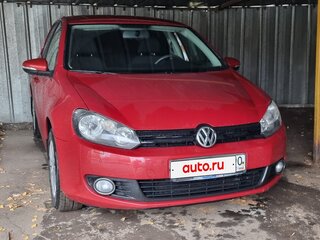 2010 Volkswagen Golf VI, пурпурный, 2100000 рублей, вид 3
