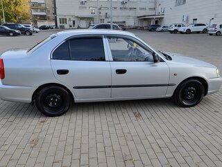 2007 Hyundai Accent ТагАЗ II, серебристый, 410000 рублей, вид 5