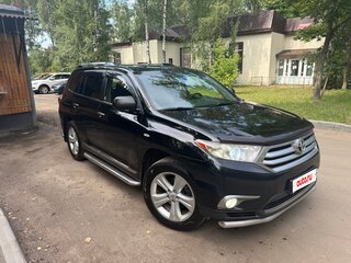 2011 Toyota Highlander II (XU40) Рестайлинг, чёрный, 1855000 рублей, вид 3