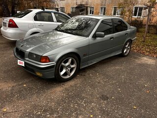 1995 BMW 3 серии 325d III (E36), серебристый, 300000 рублей, вид 2