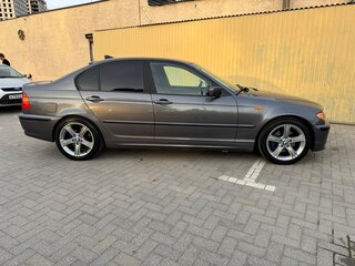 2002 BMW 3 серии 325i IV (E46) Рестайлинг, серый, 850000 рублей, вид 4