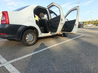 2011 Renault Logan I Рестайлинг, белый, 235000 рублей, вид 3