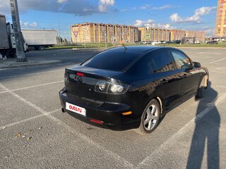 2008 Mazda 3 I (BK) Рестайлинг, чёрный, 410000 рублей, вид 5