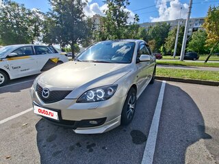2008 Mazda 3 I (BK) Рестайлинг, золотистый, 700000 рублей, вид 3