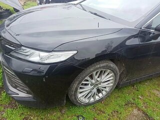 2020 Toyota Camry VIII (XV70), чёрный, 2400000 рублей, вид 2