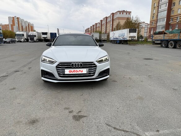 2019 Audi A5 II (F5), серебристый, 3740000 рублей - вид 5
