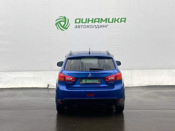 2014 Mitsubishi ASX I Рестайлинг, синий, 990000 рублей - вид 5