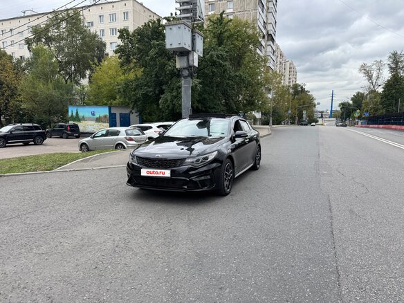 2019 Kia Optima IV Рестайлинг, чёрный, 1990000 рублей