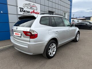 2004 BMW X3 25i I (E83), серебристый, 797000 рублей, вид 3