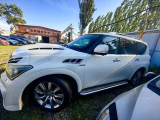 2012 Infiniti QX56 II, белый, 1600000 рублей, вид 4