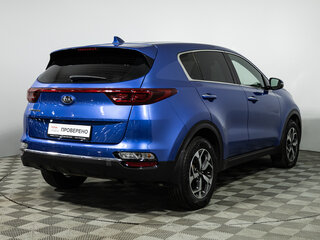 2020 Kia Sportage IV Рестайлинг, синий, 1749700 рублей, вид 5