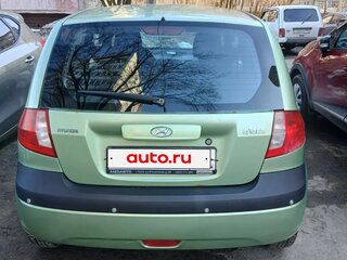 2007 Hyundai Getz I Рестайлинг, зелёный, 340000 рублей, вид 2