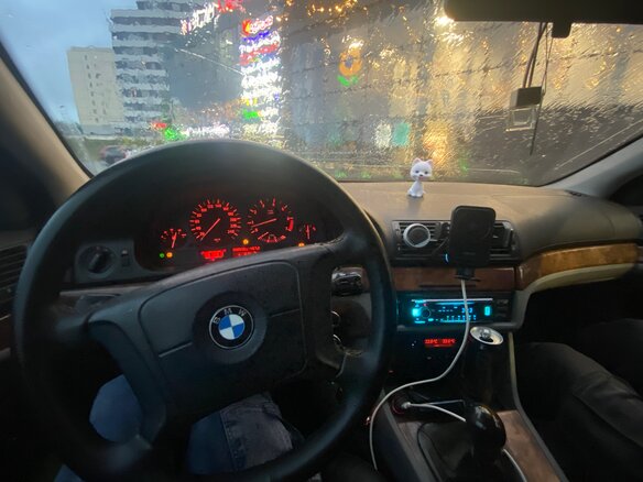 1997 BMW 5 серии 520i IV (E39), синий - вид 6