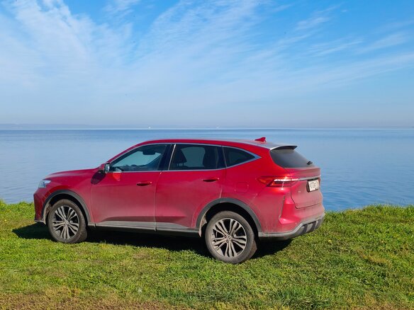 2022 Haval F7 I Рестайлинг, красный, 1670000 рублей - вид 16