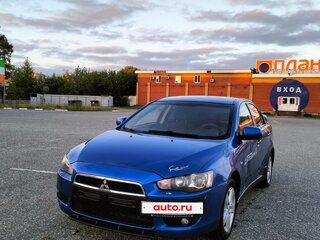 2008 Mitsubishi Lancer X, синий, 350000 рублей, вид 5