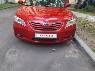 2007 Toyota Camry VI (XV40), красный, 1130000 рублей, вид 1