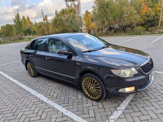 2013 Skoda Superb II, коричневый, 1337000 рублей, вид 5
