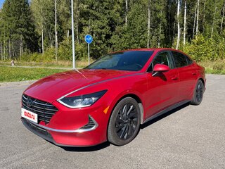 2020 Hyundai Sonata VIII (DN8), красный, 1890000 рублей, вид 1