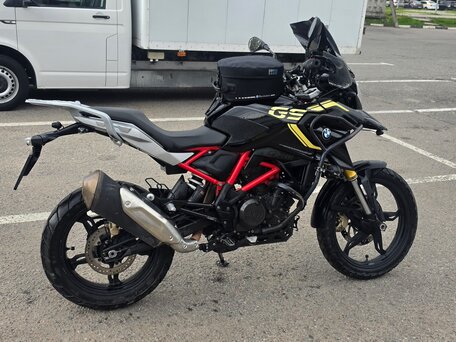 2021 BMW G 310 GS, чёрный, 460000 рублей, вид 4
