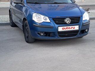 2007 Volkswagen Polo IV Рестайлинг, синий, 270000 рублей, вид 2