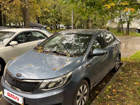 2015 Kia Rio III Рестайлинг, голубой, 899000 рублей, вид 1