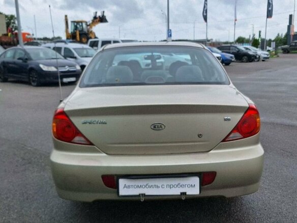 2009 Kia Spectra I Рестайлинг 2, серебристый - вид 4