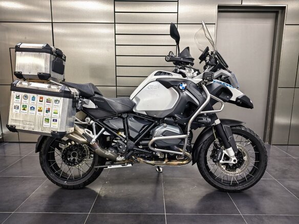 2015 BMW R 1200 GS Adventure, белый, 1400000 рублей - вид 2