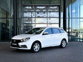 2017 Lada (ВАЗ) Vesta SW I, белый, 599000 рублей, вид 3