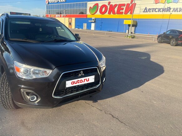 2013 Mitsubishi ASX I Рестайлинг, чёрный, 1430000 рублей - вид 1