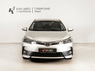 2018 Toyota Corolla XI (E160, E170, E180) Рестайлинг 1, серебристый, 1643200 рублей, вид 2