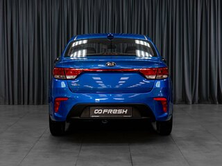 2018 Kia Rio IV, синий, 1179000 рублей, вид 4