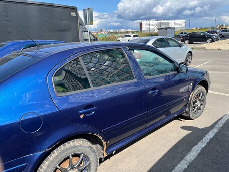 2007 Skoda Octavia I (A4) Рестайлинг, синий, 210000 рублей, вид 5