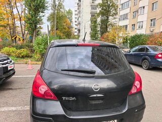 2008 Nissan Tiida I, чёрный, 505000 рублей, вид 2