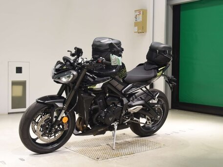 2024 Triumph Street Triple, чёрный, 1190000 рублей, вид 4