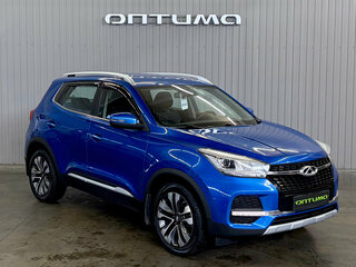 2019 Chery Tiggo 4 I Рестайлинг, синий, 1297000 рублей, вид 3